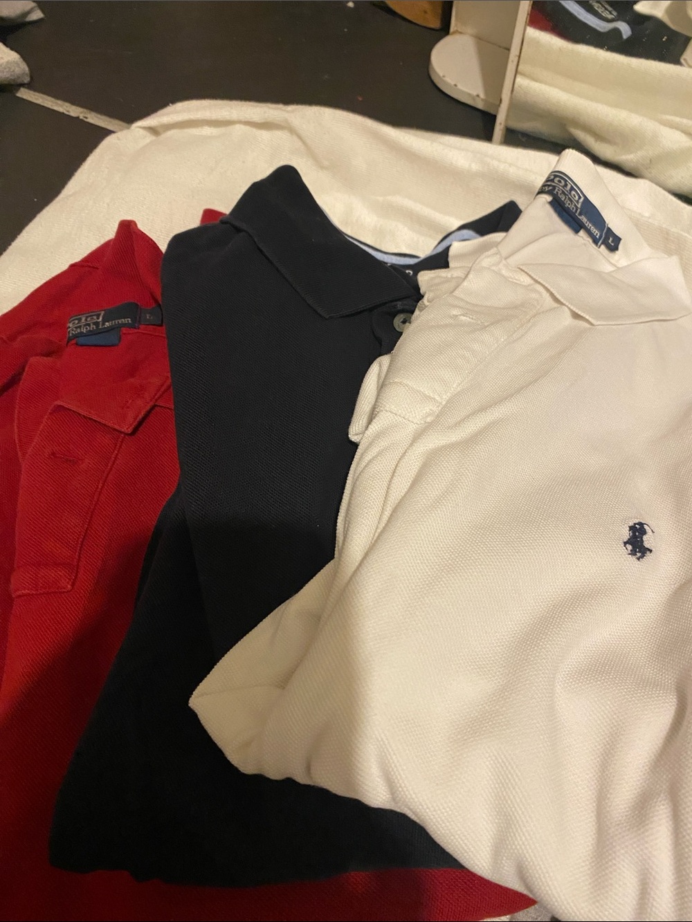 Ralph Lauren Men’s Polo Pack — Red, Black, White
